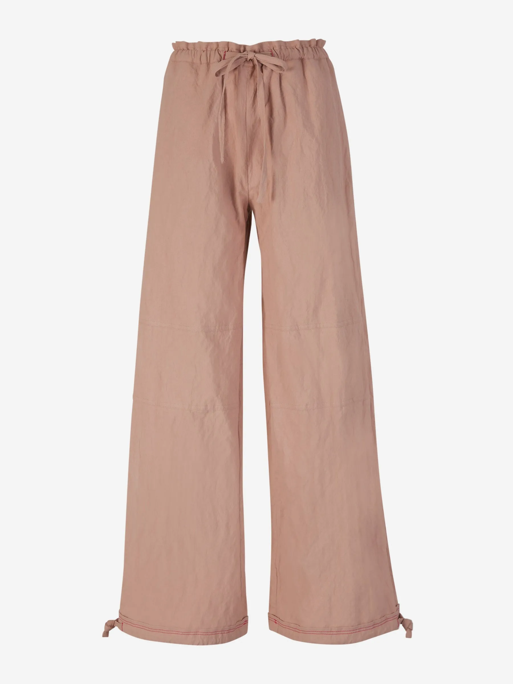 Acne Studios Pantalones Anchos Algodón