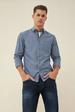 CAMISA FIT SLIM A RAYAS