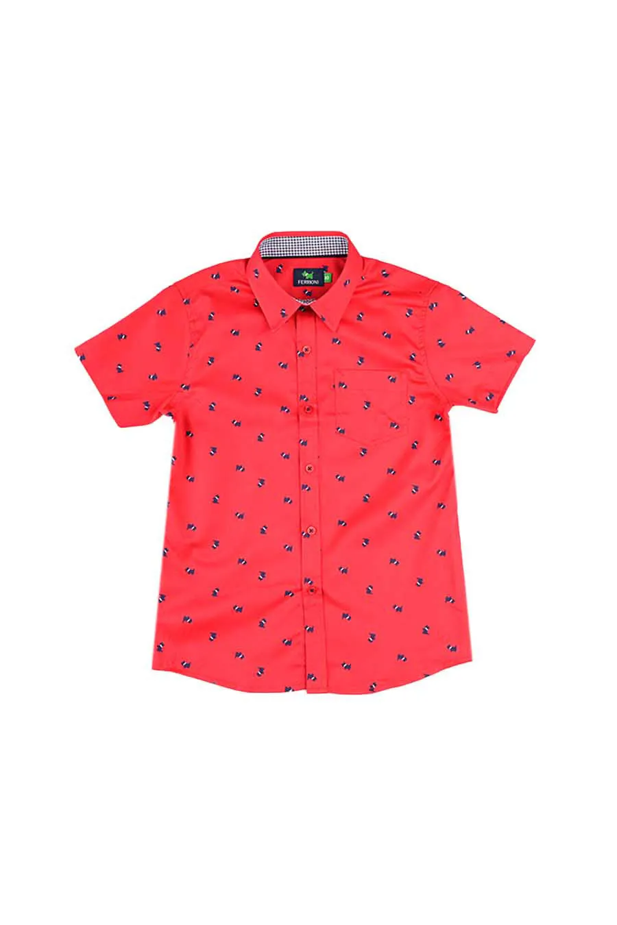 Camisa Perritos manga corta