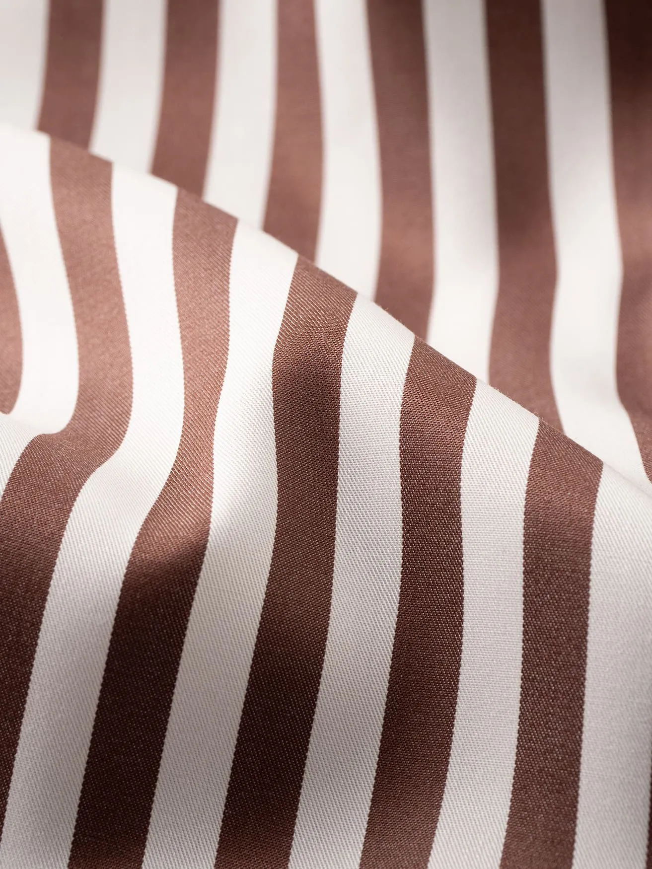 CAMISA RAYAS KODAK BLANCA Y MARRON
