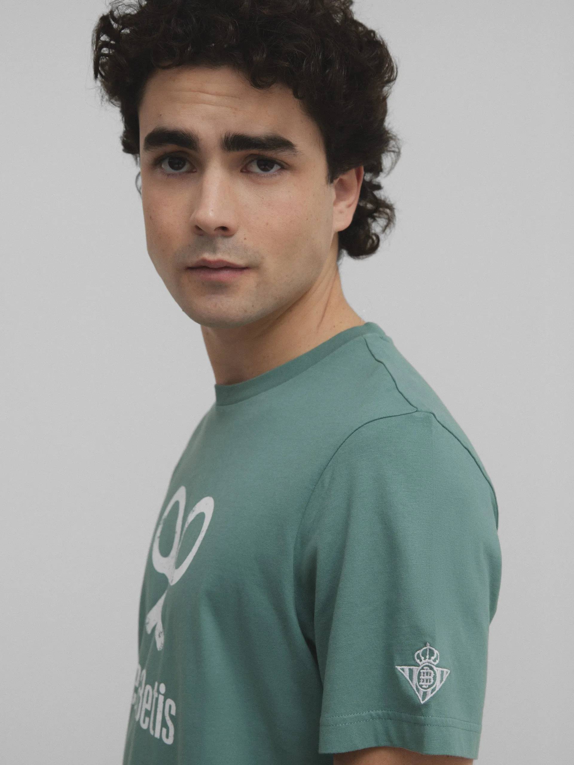 Camiseta raqueta real betis verde oscuro