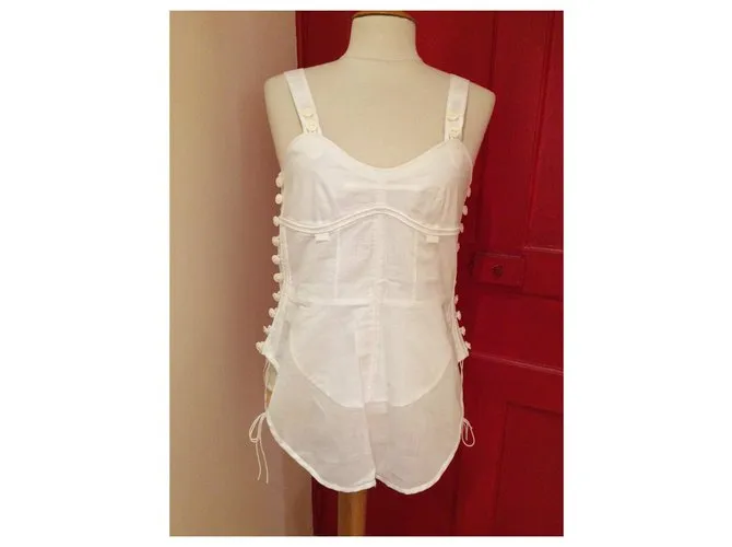 Chloé Tops Blanco 