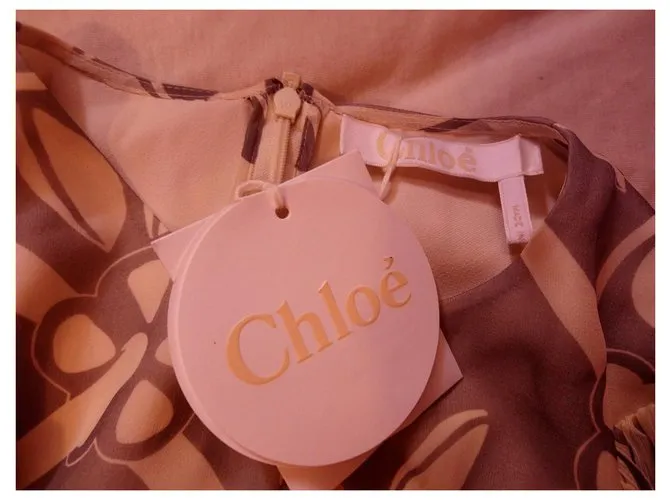 Chloé Tops Gris 