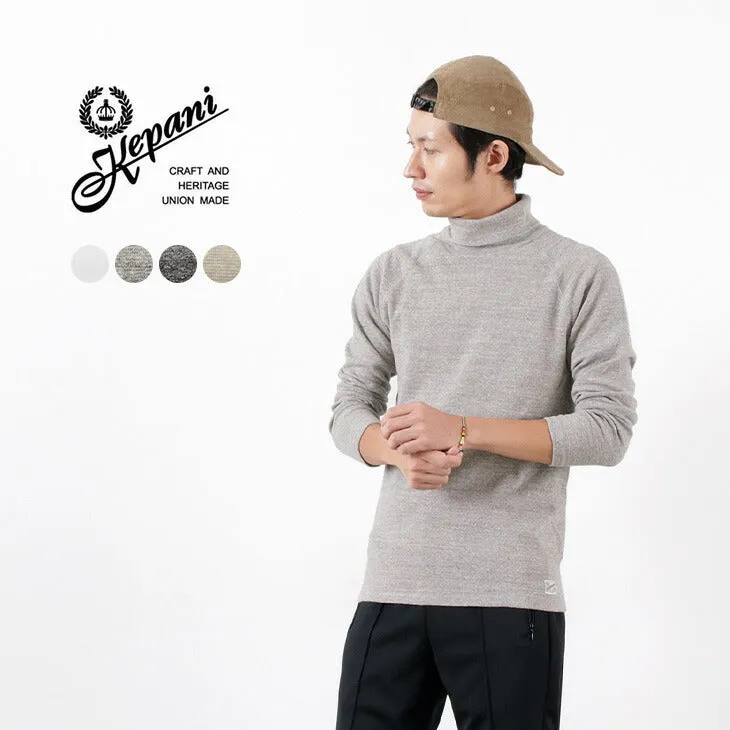 Kepani / Raffy Stretch Fleece Turtleneck manga de manga larga
