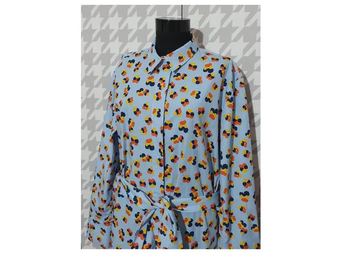 Mads Norgaard Tops Azul Multicolor 