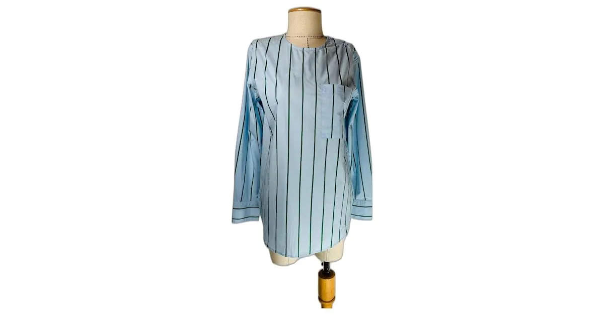 Marimekko Tops Azul 