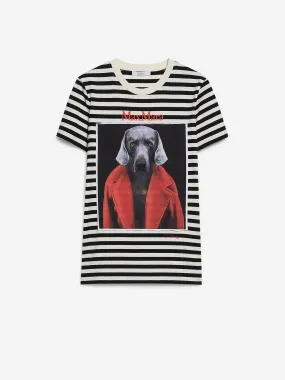 Max Mara Camiseta Motivo Rayas