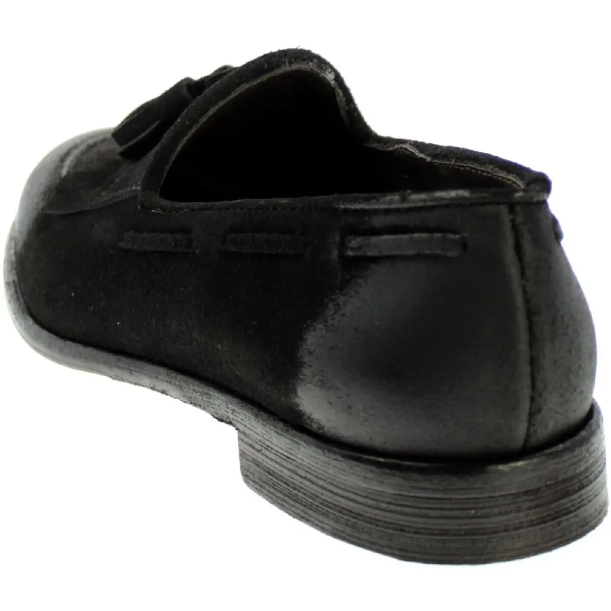 Mocassino Uomo Nero 04
