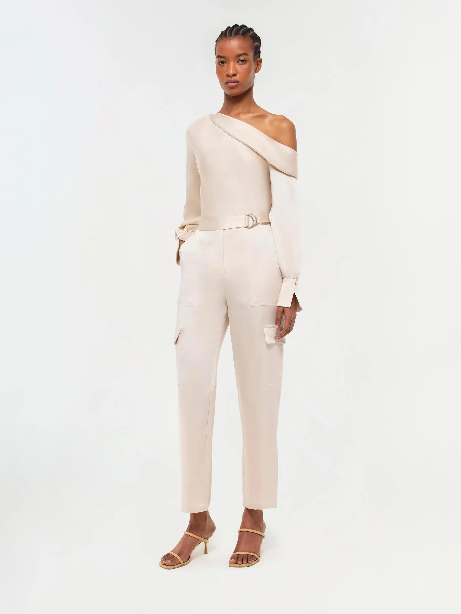 Pantalones Cargo Broche