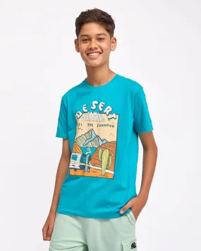 Polo Jovencito Ramiro Turqueza Oscuro