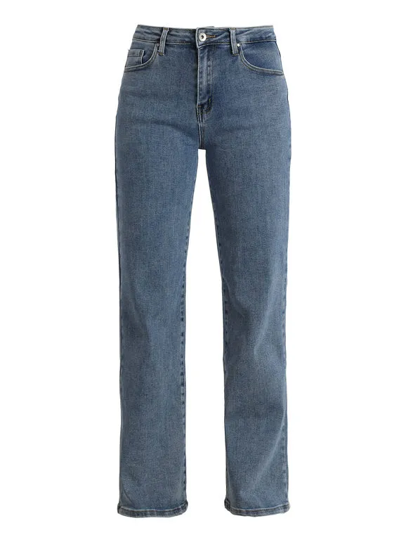 Sexy Sense Vaqueros de pierna ancha para mujer.