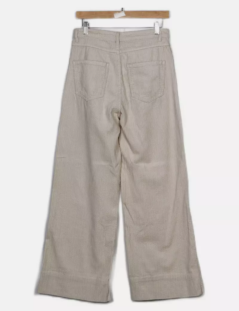 Stradivarius Pantalones de tela Anchos De punto