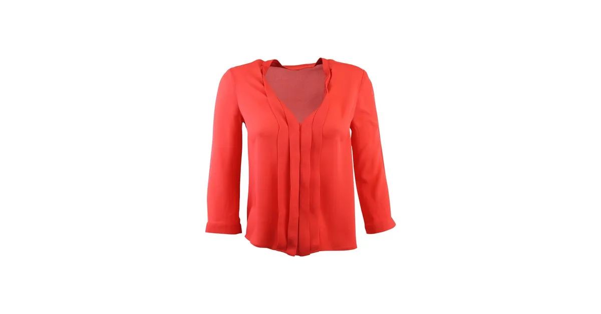 Tara Jarmon Tops Naranja Coral 