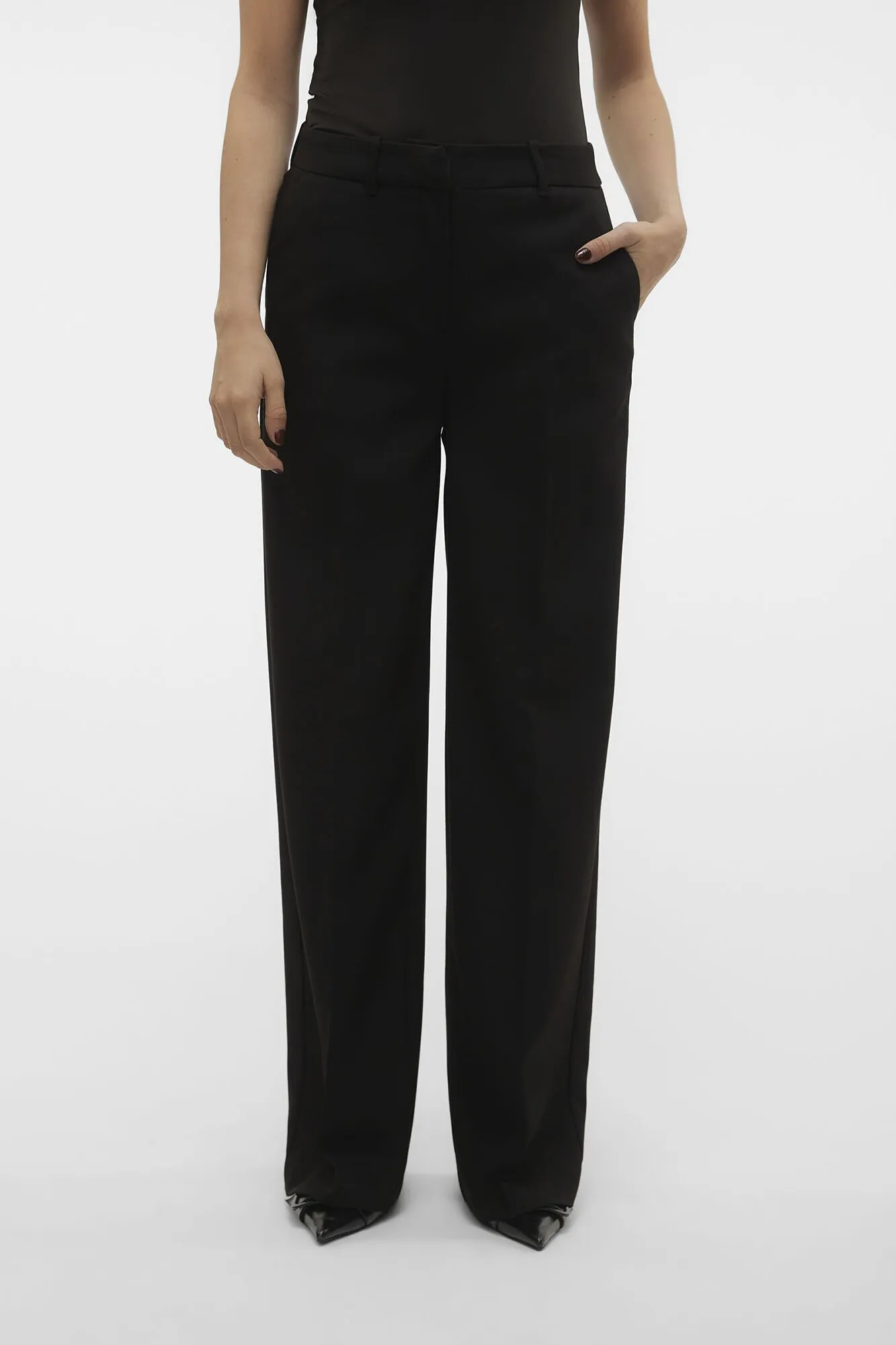 Vero Moda Pantalones anchos de vestir