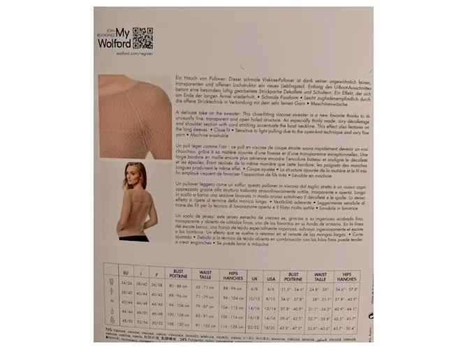 Wolford Tops Beige 